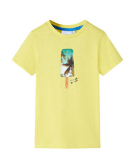 T-shirt pour enfants jaune 92 | Mobilier & Déco