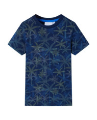 T-shirt pour enfants bleu marine 104 | Mobilier & Déco
