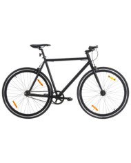 Vélo à pignon fixe noir 700c 55 cm | Mobilier & Déco