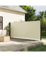 Auvent latéral rétractable crème 180x300 cm | Mobilier & Déco