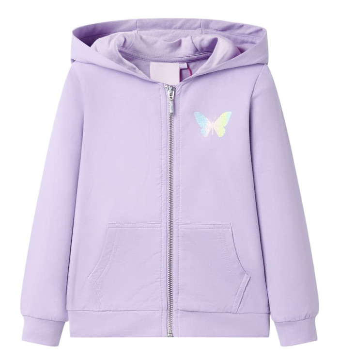 Sweat à capuche pour enfants lila 92 | Mobilier & Déco