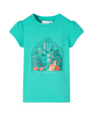 T-shirt pour enfants menthe 128 | Mobilier & Déco