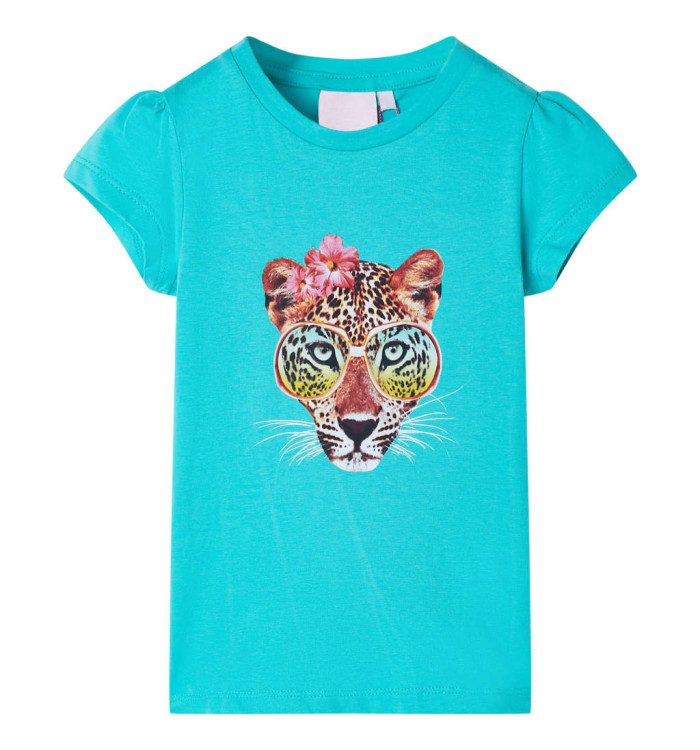 T-shirt pour enfants menthe 128 | Mobilier & Déco