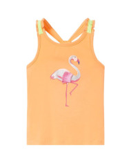Débardeur pour enfants orange vif 128 | Mobilier & Déco