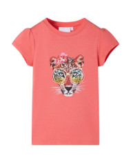 T-shirt pour enfants corail 92 | Mobilier & Déco