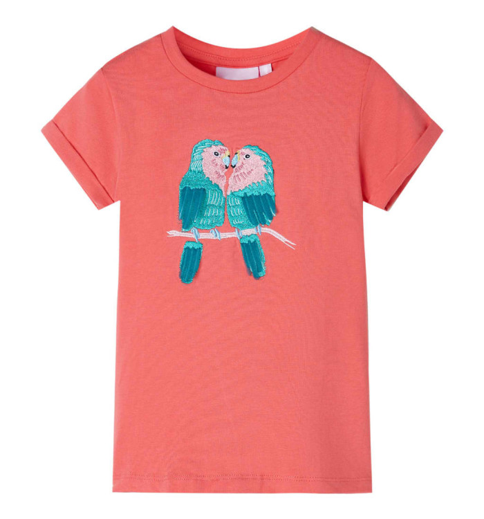 T-shirt pour enfants corail 140 | Mobilier & Déco