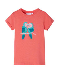 T-shirt pour enfants corail 116 | Mobilier & Déco