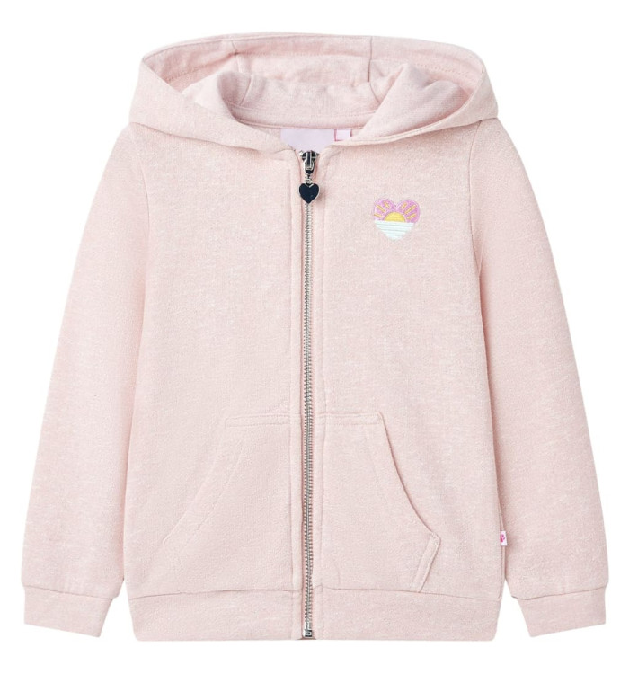 Sweatshirt à capuche avec fermeture éclair pour enfants 140 | Mobilier & Déco