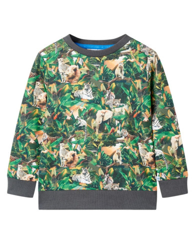 Sweatshirt pour enfants vieux pétrole 128 | Mobilier & Déco