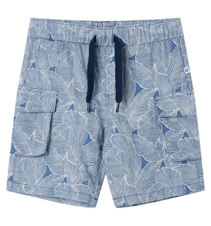 Short pour enfants avec cordon de serrage bleu foncé 128 | Mobilier & Déco