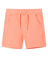 Short pour enfants avec cordon de serrage orange néon 104 | Mobilier & Déco
