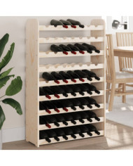 Casier à vin 72,5x25x111,5 cm Bois de pin massif | Mobilier & Déco