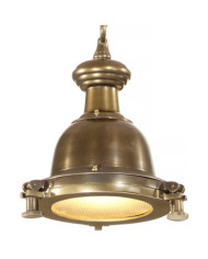 Lampe suspendue 25x25x139 cm aluminium | Mobilier & Déco