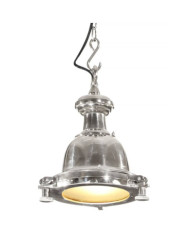 Lampe suspendue 25x25x136 cm aluminium | Mobilier & Déco