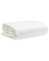 Bâche blanc 1,5x6 m 650 g/m² | Mobilier & Déco