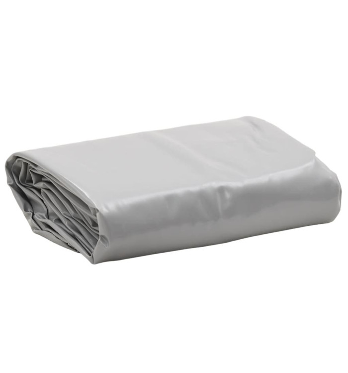 Bâche gris 5x6 m 600 g/m² | Mobilier & Déco