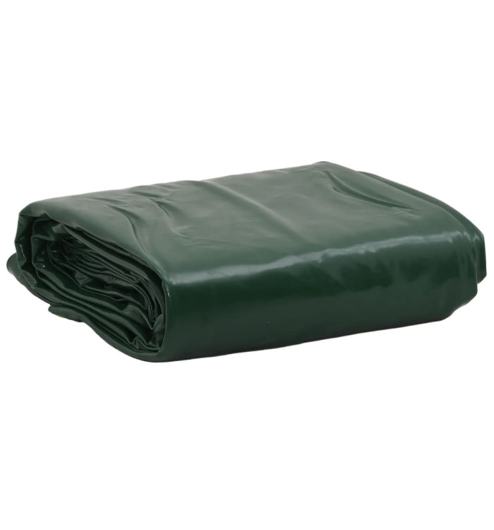 Bâche vert 1,5x2 m 650 g/m² | Mobilier & Déco