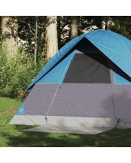 Tente de camping à dôme 2 personnes bleu imperméable | Mobilier & Déco