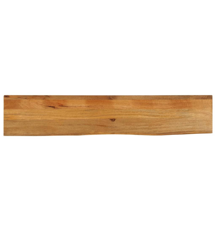 Dessus de table à bord vivant 180x40x3,8cm bois massif manguier | Mobilier & Déco