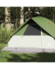 Tente familiale à dôme 6 personnes vert imperméable | Mobilier & Déco