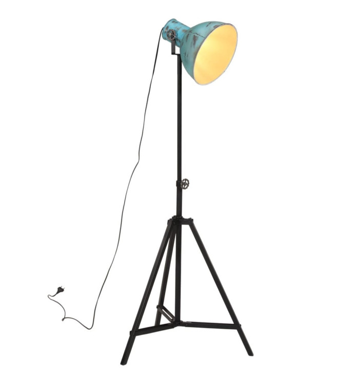 Lampadaire 25 W bleu délavé 61x61x90/150 cm E27 | Mobilier & Déco