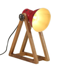Lampe de bureau 25 W rouge délavé 30x17x40 cm E27 | Mobilier & Déco