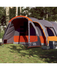 Tente familiale tunnel 8 personnes gris imperméable | Mobilier & Déco