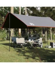 Bâche de camping orange 430x380x210 cm imperméable | Mobilier & Déco
