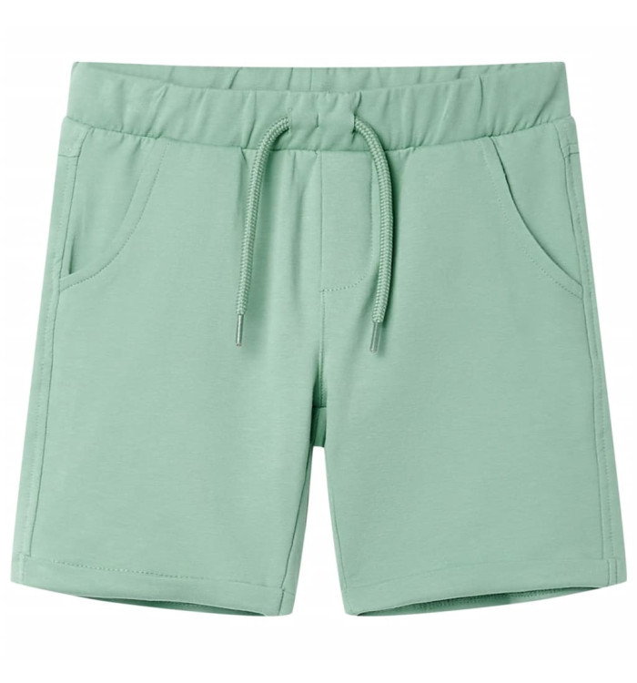 Short pour enfants avec cordon de serrage kaki clair 140 | Mobilier & Déco