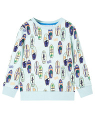 Sweatshirt pour enfants mélange bleu pâle 116 | Mobilier & Déco