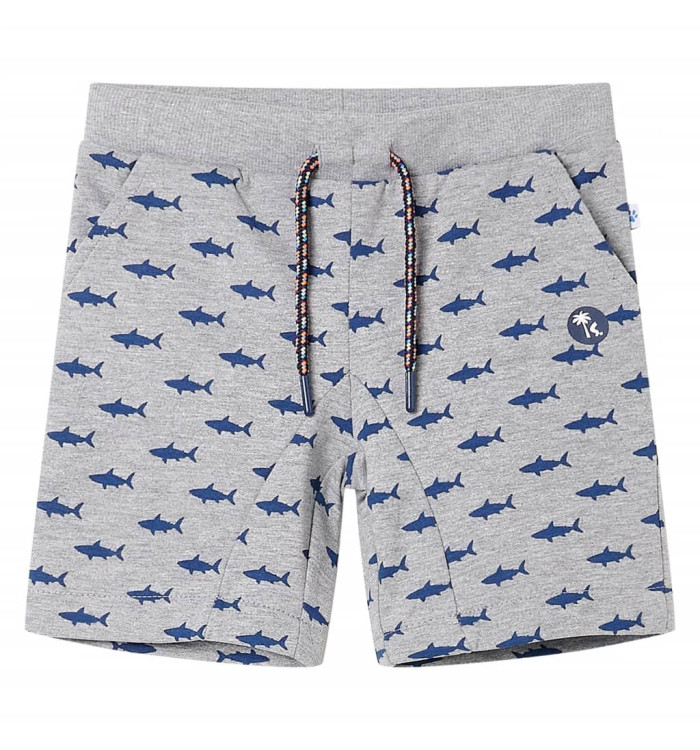 Short pour enfants avec cordon de serrage mélange gris clair 104 | Mobilier & Déco