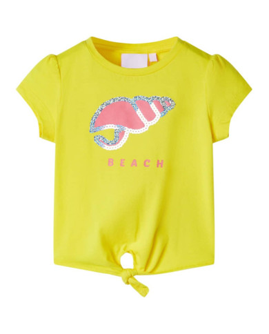 T-shirt pour enfants jaune 92 | Mobilier & Déco