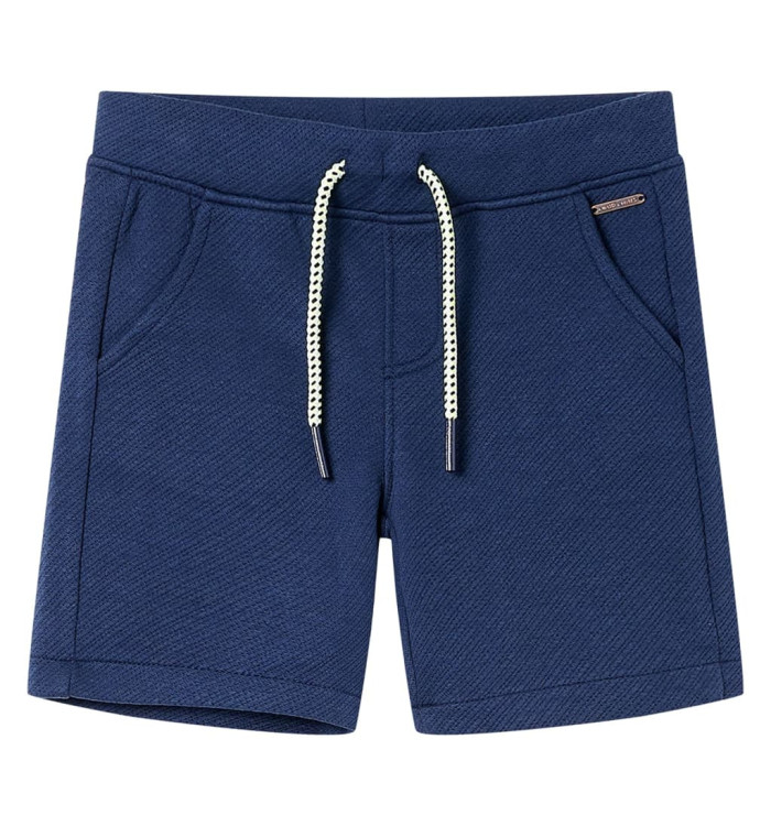 Short pour enfants avec cordon de serrage bleu foncé 104 | Mobilier & Déco