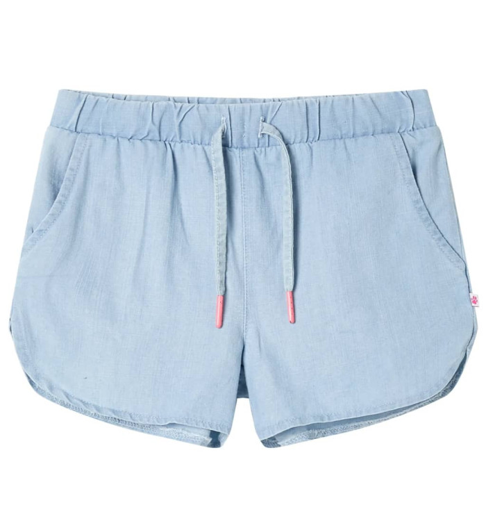 Short pour enfants bleu denim doux 116 | Mobilier & Déco