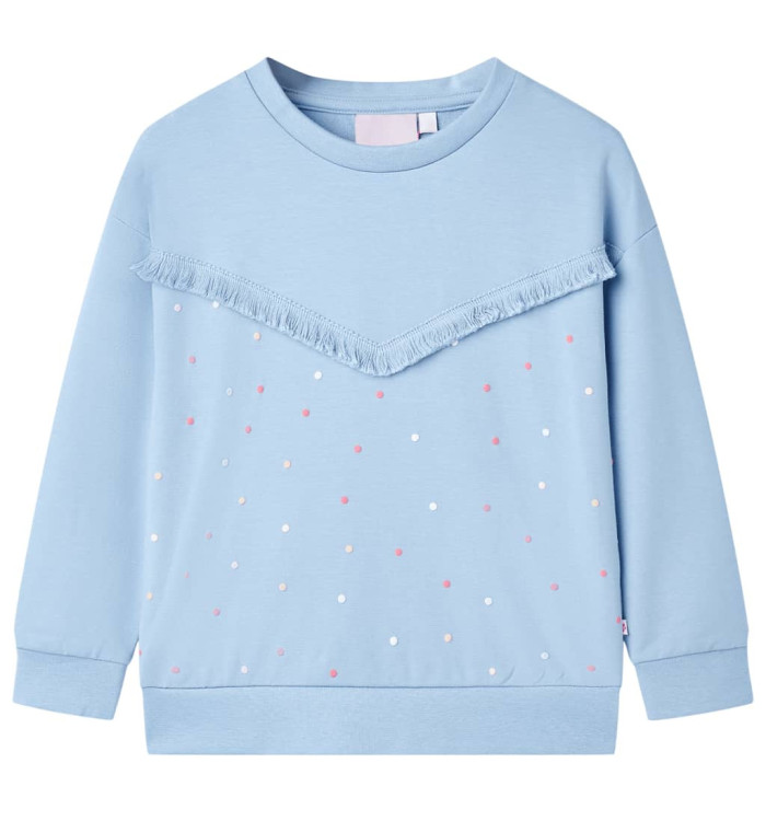 Sweatshirt pour enfants bleu 104 | Mobilier & Déco