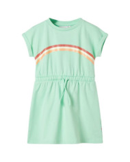 Robe pour enfants avec cordon de serrage vert vif 140 | Mobilier & Déco