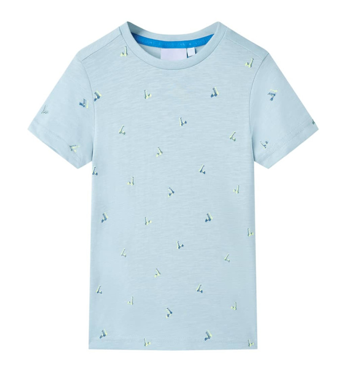 T-shirt pour enfants bleu clair 104 | Mobilier & Déco