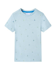 T-shirt pour enfants bleu clair 104 | Mobilier & Déco