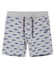 Short pour enfants avec cordon de serrage mélange gris clair 128 | Mobilier & Déco