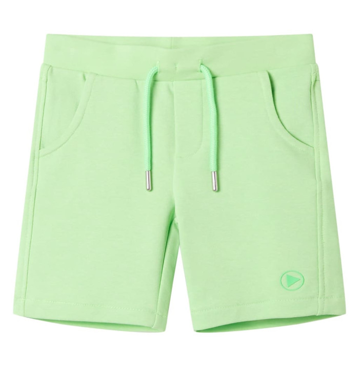 Short pour enfants vert néon 116 | Mobilier & Déco