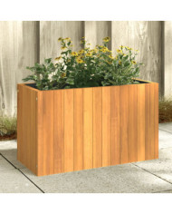 Jardinière 59x27,5x35 cm bois massif d'acacia | Mobilier & Déco