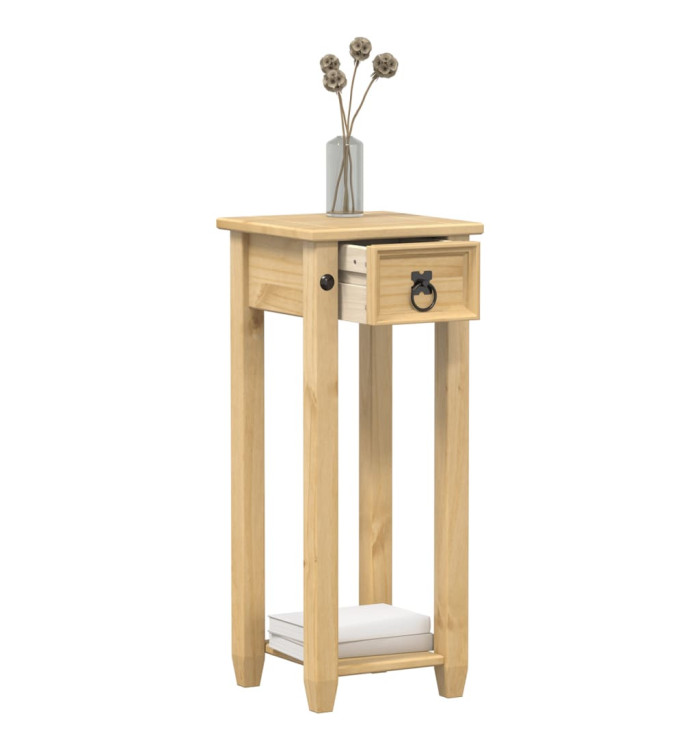 Support pour plantes Corona 30x30x73 cm bois de pin massif | Mobilier & Déco