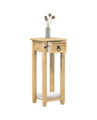 Support pour plantes Corona 30x30x73 cm bois de pin massif | Mobilier & Déco