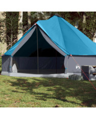 Tente familiale tipi 8 personnes bleu imperméable | Mobilier & Déco