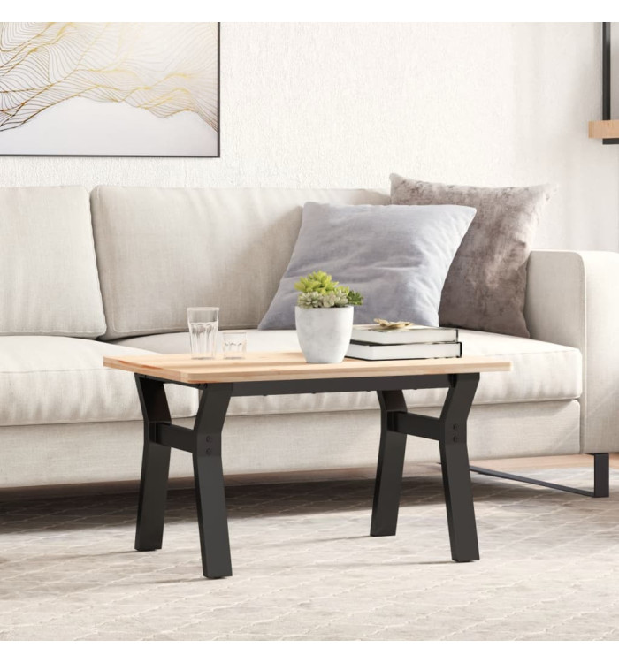 Pieds de table basse cadre en Y 60x40x38 cm acier | Mobilier & Déco