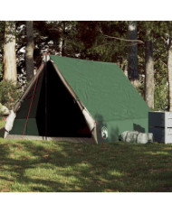 Tente de camping en forme de A 2 personne vert imperméable | Mobilier & Déco