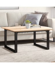 Pieds de table basse cadre en O 70x60x43 cm acier | Mobilier & Déco
