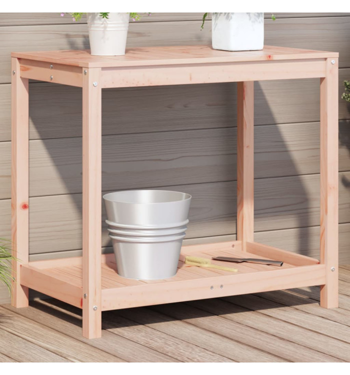 Table de rempotage et étagère 82,5x50x75 cm bois massif douglas | Mobilier & Déco