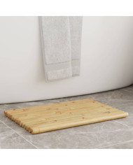 Tapis de bain 2 pcs 50x35 cm bambou | Mobilier & Déco