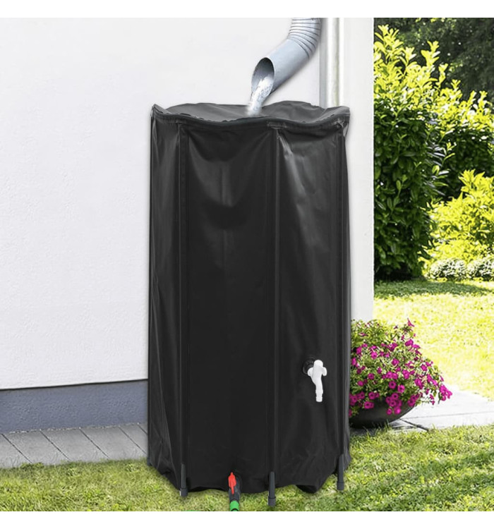 Réservoir d'eau avec robinet pliable 380 L PVC | Mobilier & Déco